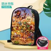 FSSB241 万圣节 插画 防水书包