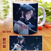 BZ1544-鬼灭之刃 动漫彩印马克杯