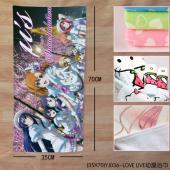 (35X70)YJ036-LOVE LIVE动漫浴巾