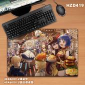 HZD419-原神游戏 40x60橡胶课桌垫