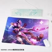 HZD081-王者荣耀游戏 橡胶锁边鼠标垫