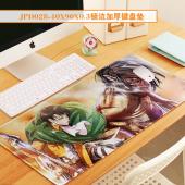 JPD028-进击的巨人 动漫 40X90X0.3锁边加厚键...