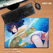 HZD193-ISLAND 动漫 40X60橡胶课桌垫