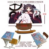 KZD054-机巧少女不会受伤动漫橡胶台垫课桌垫