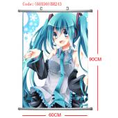 (60X90)BH243-初音塑杆布挂画(提前1天预定)