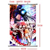 BH108-45X72黑岩塑杆布挂画(提前1天预定)