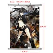 BH059-60X90黑岩塑杆布挂画(提前1天预定)