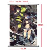 BH058-60X90黑岩塑杆布挂画(提前1天预定)