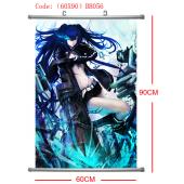 BH056-60X90黑岩塑杆布挂画(提前1天预定)