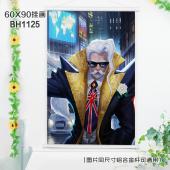 (60X90)BH1125-王者荣耀游戏白色塑料杆挂画