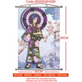 60×90 BH589-家教塑杆布挂画