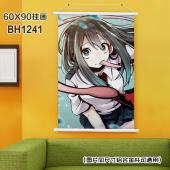 (60X90)BH1241-我的英雄学院动漫白色塑料杆挂画