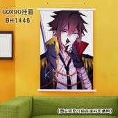 (60X90)BH1446-凹凸世界 动漫白色塑料杆挂画