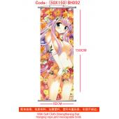 (50X150)BH092-化物语塑杆布挂画
