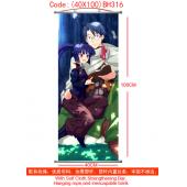 (40X100)BH316-记录的地平线塑杆布挂画