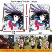 BBD050-地狱少女动漫束口背包袋