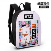DCBB013-BT21 个性单层背包