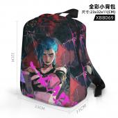 XBB069 英雄联盟  全彩小背包