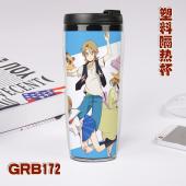 GRB172-有顶家族第二季 动漫 星巴克防漏隔热杯子