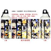 LH096-（家庭教师）珠光白铝制运动水壶