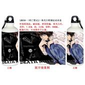 LH035-（死亡笔记L）珠光白铝制运动水壶
