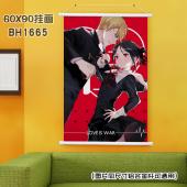 (60X90)BH1665-辉夜大小姐想让我告白 动漫白色塑...