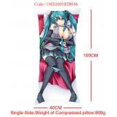 (40X100)BZD046-初音单面长抱枕（提前1天预订）