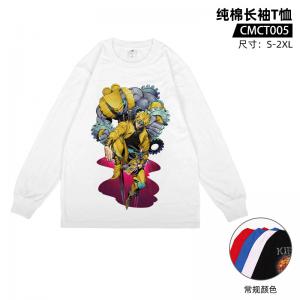 CMCX005 JOJO 动漫 纯棉长袖（烫画工艺）