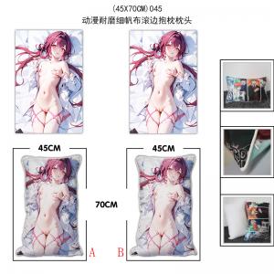 (45X70CM)045-星穹铁道游戏耐磨细帆布滚边抱枕枕头...