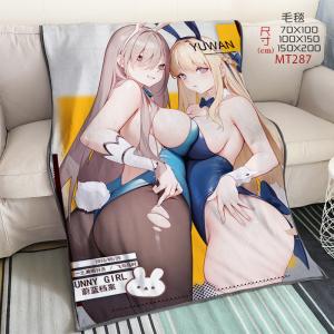 MT287-碧蓝档案 游戏 超大貂绒毛毯（LX-碧蓝档案-0...