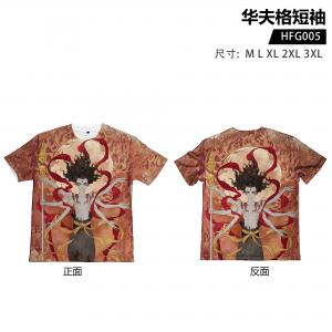 HFG005 哪吒之魔童闹海 电影 华夫格短袖