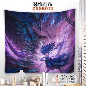 ZSGB072 哪吒之魔童闹海 电影 装饰挂布