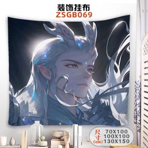 ZSGB069 哪吒之魔童闹海 电影 装饰挂布